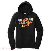 Chicken Tender Slut Retro Funny Women's Hoodie thumb 0