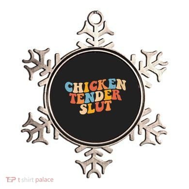 Chicken Tender Slut Retro Funny Ornament