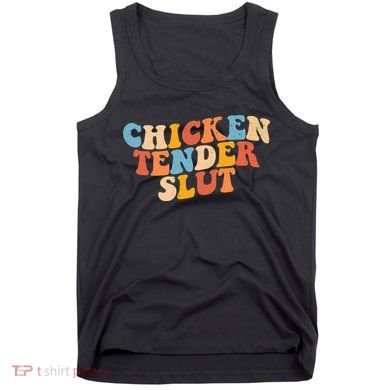 Chicken Tender Slut Retro Funny Tank Top
