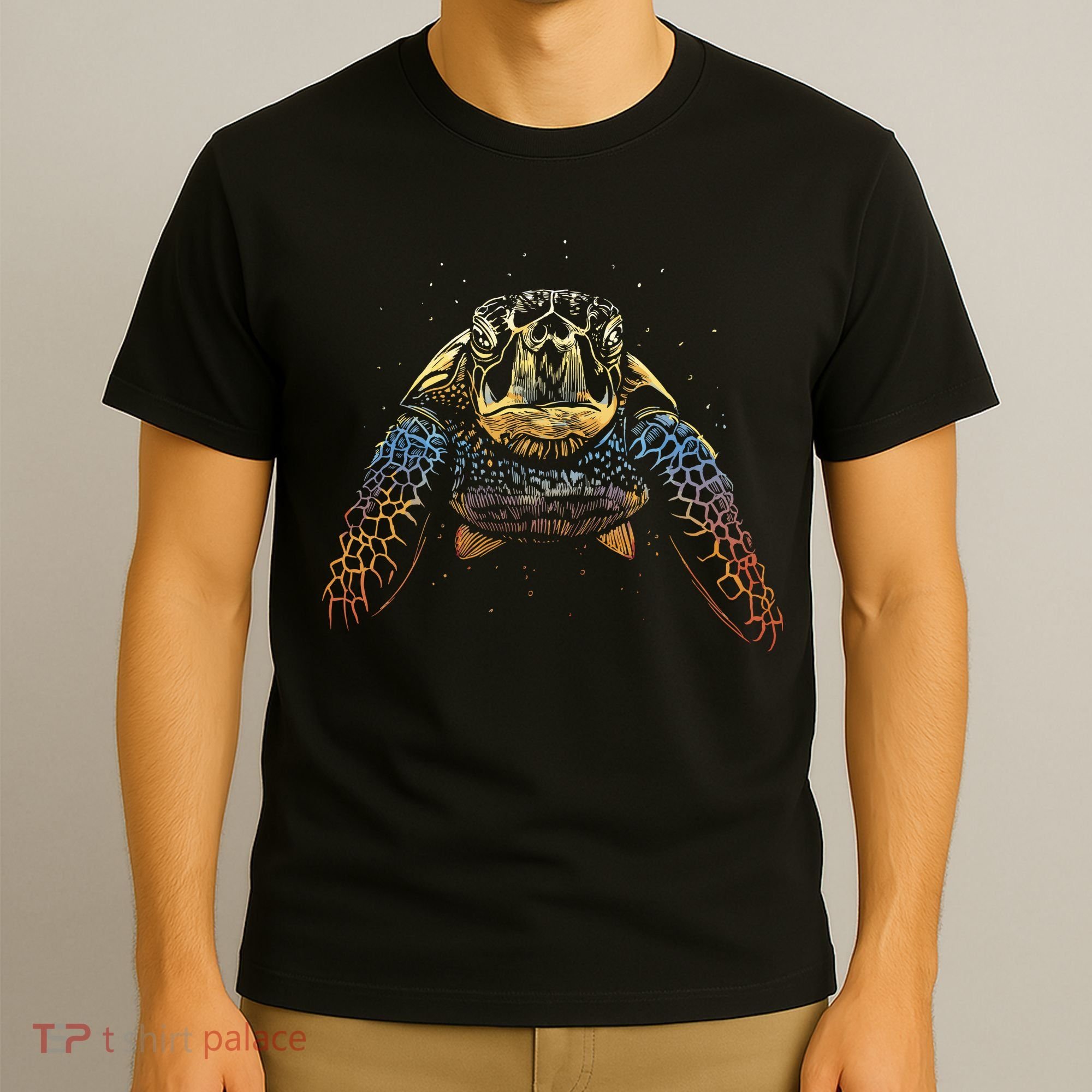 Colorful Turtle Sea Life T-Shirt