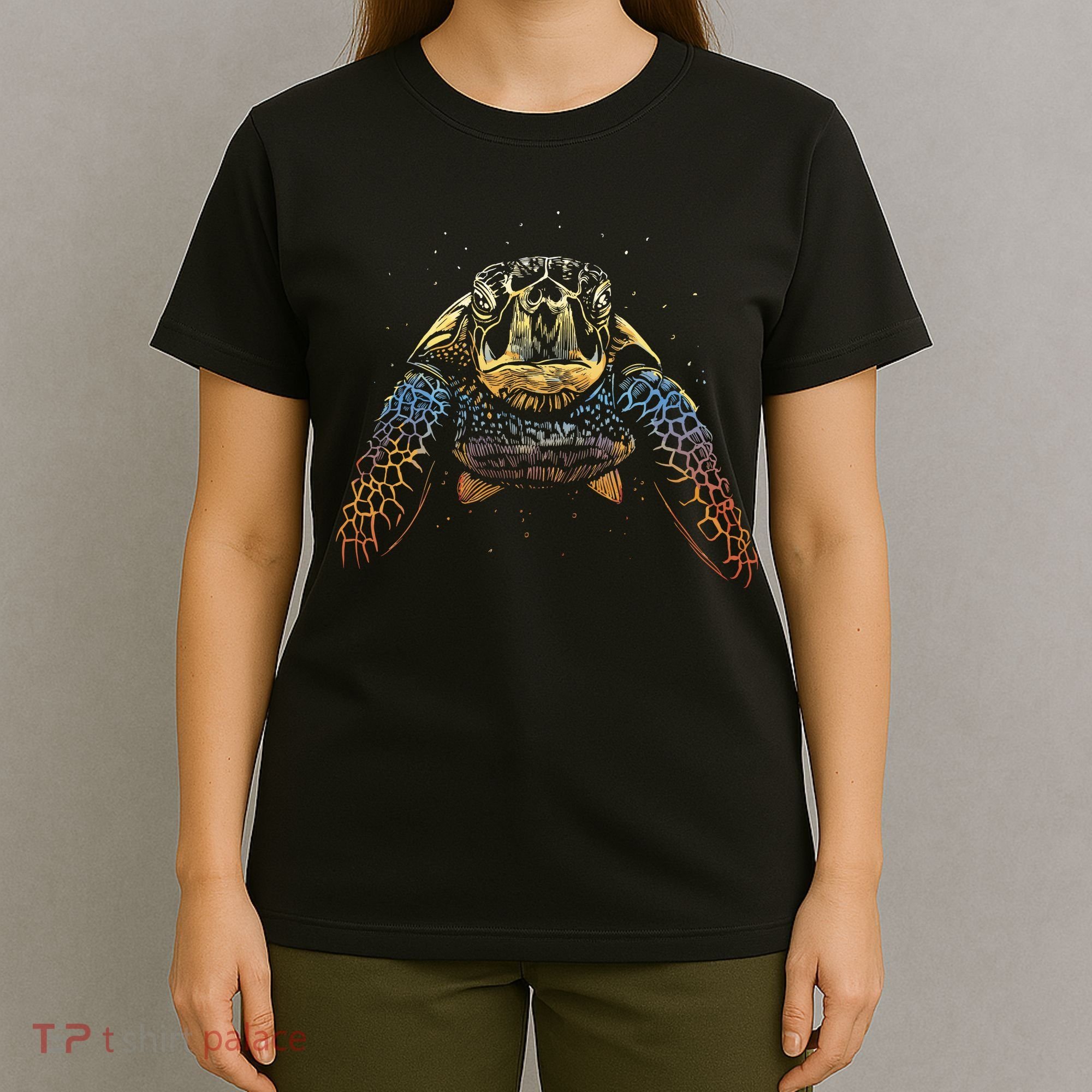 Colorful Turtle Sea Life T-Shirt
