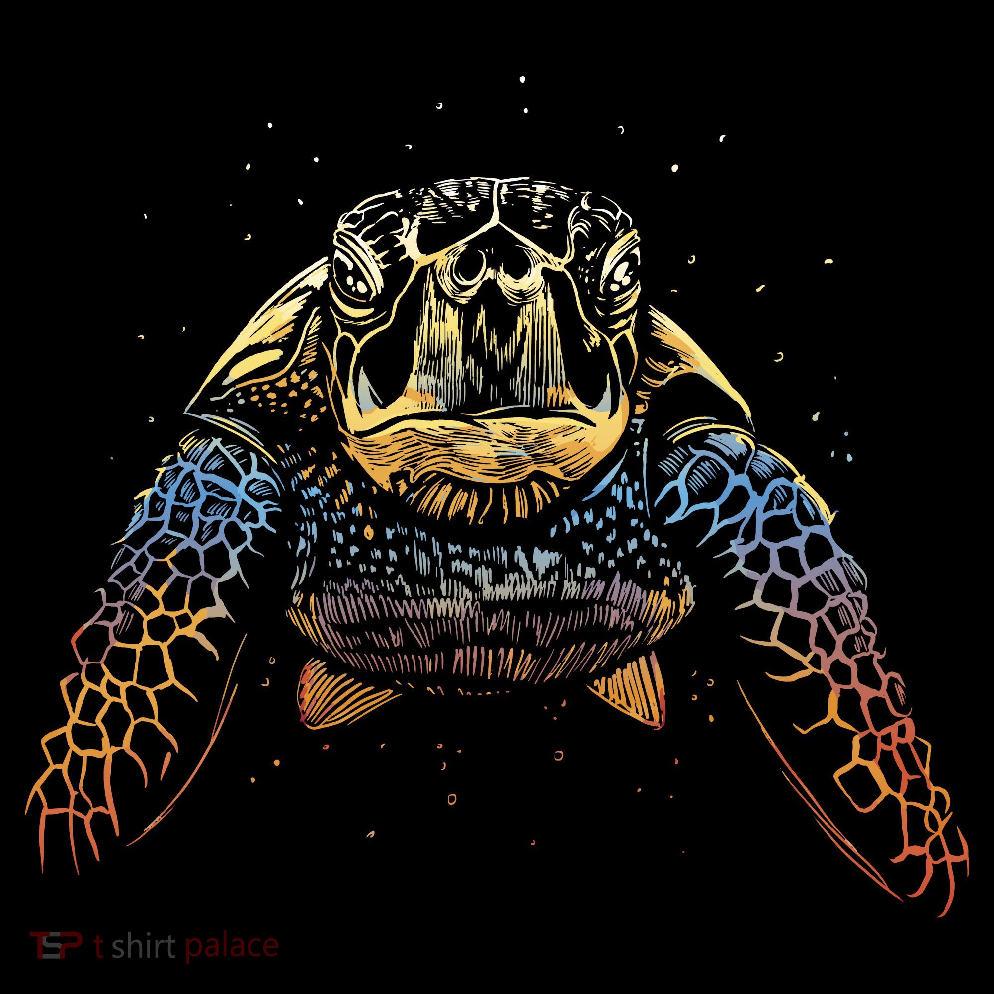 Colorful Turtle Sea Life T-Shirt