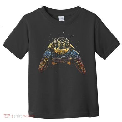 Colorful Turtle Sea Life Toddler T-Shirt