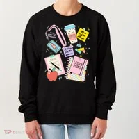 Cute Teacher Stuff School Life Women's Sweatshirt thumb 0