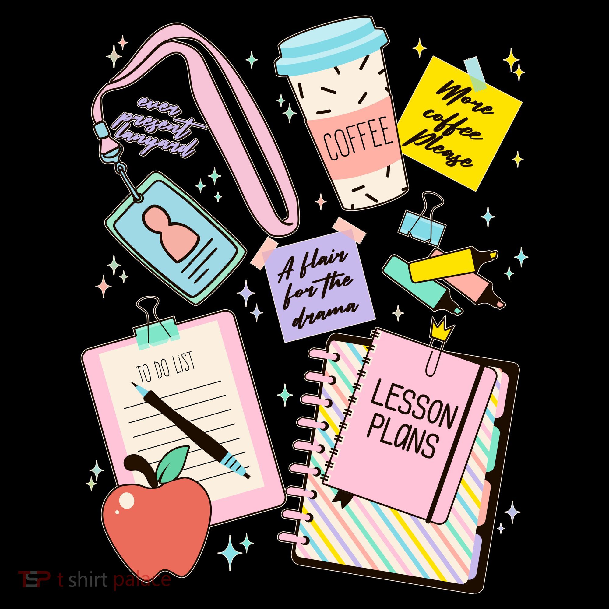 Cute Teacher Stuff School Life Coaster