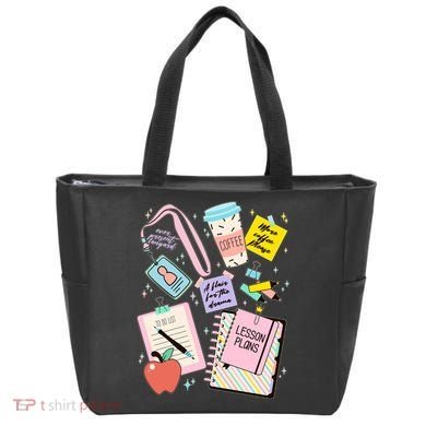Cute Teacher Stuff School Life Tote Bag