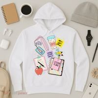 Cute Teacher Stuff School Life Hoodie thumb 3