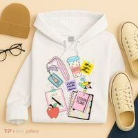 Cute Teacher Stuff School Life Hoodie thumb 4