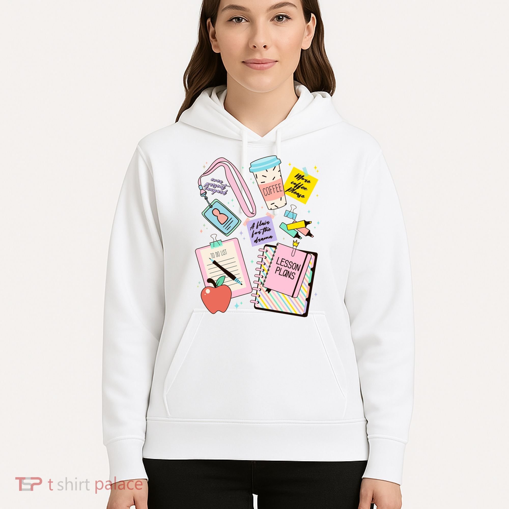 Cute Teacher Stuff School Life Hoodie