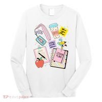 Cute Teacher Stuff School Life Long Sleeve Shirt thumb 0