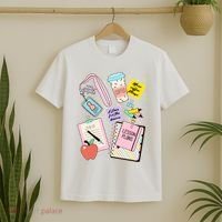 Cute Teacher Stuff School Life T-Shirt thumb 2
