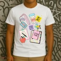 Cute Teacher Stuff School Life T-Shirt thumb 3