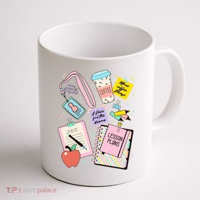 Cute Teacher Stuff School Life Coffee Mug back