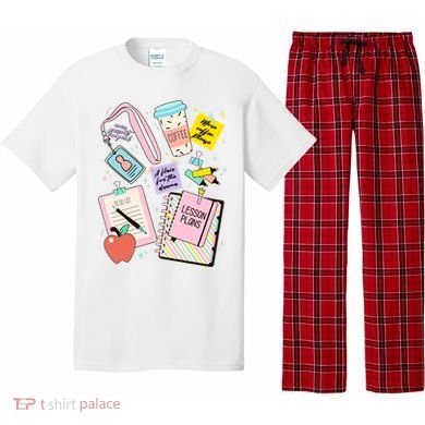 Cute Teacher Stuff School Life Pajama Set