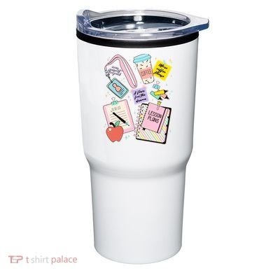 Cute Teacher Stuff School Life Tumbler