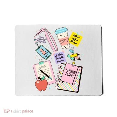 Cute Teacher Stuff School Life Mousepad