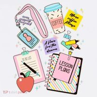 Cute Teacher Stuff School Life Hat thumb 2