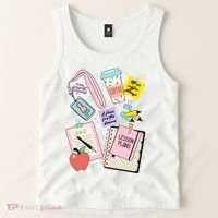 Cute Teacher Stuff School Life Tank Top thumb 2