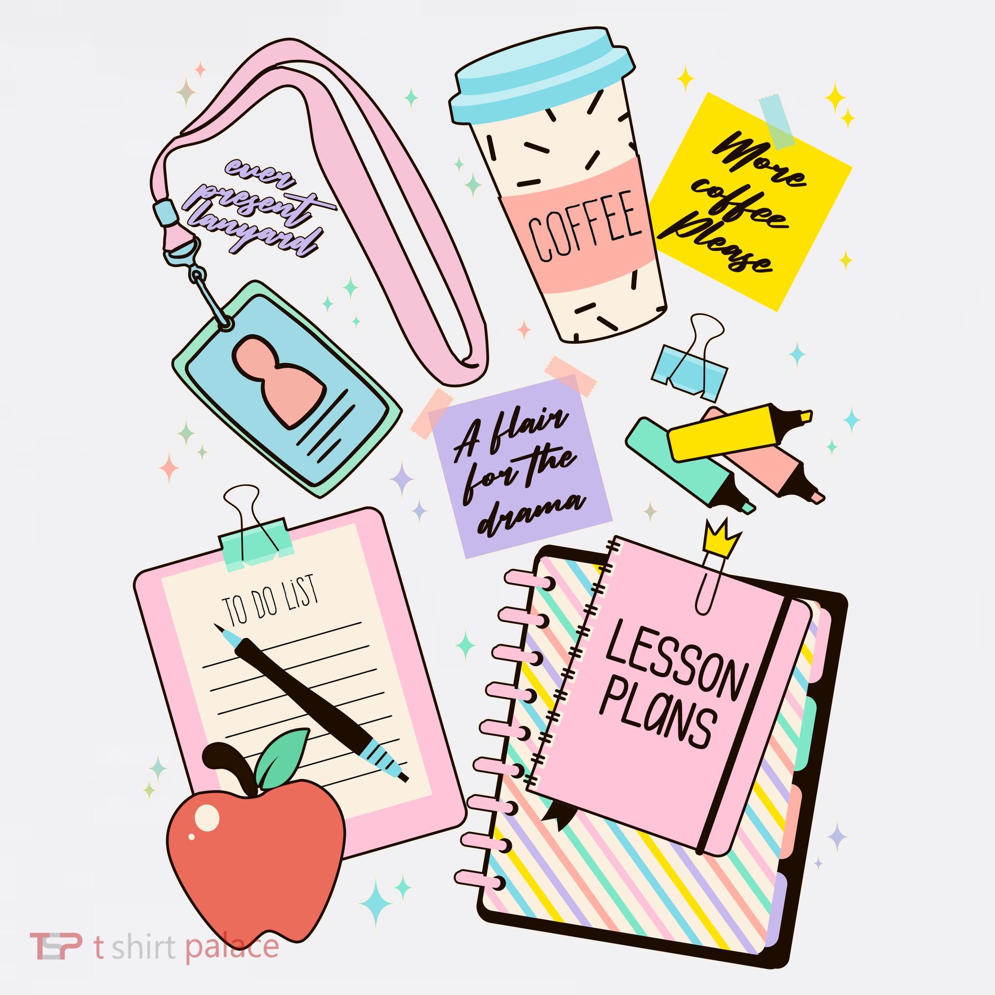 Cute Teacher Stuff School Life Tank Top