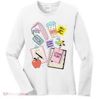 Cute Teacher Stuff School Life Women's Long Sleeve Shirt thumb 0