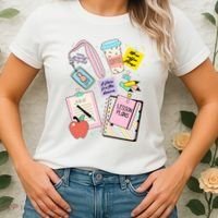 Cute Teacher Stuff School Life Women's T-Shirt thumb 2