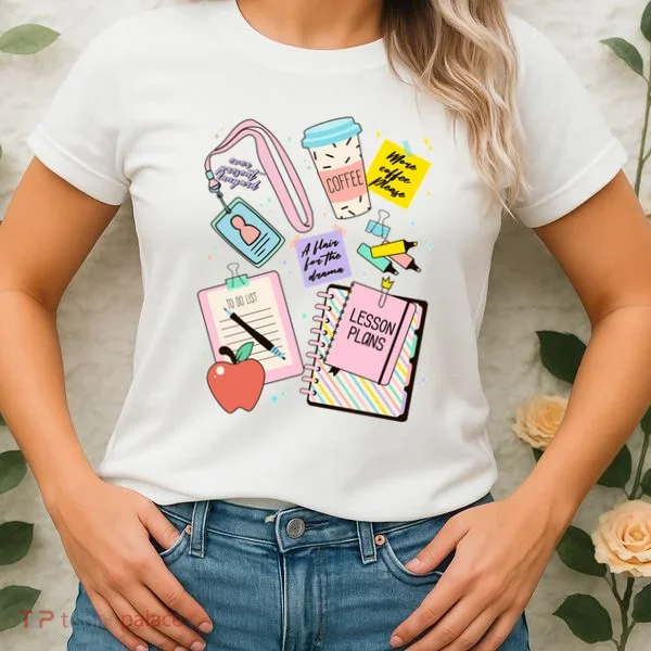 Cute Teacher Stuff School Life Women's T-Shirt
