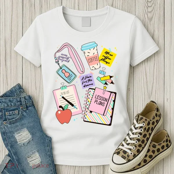 Cute Teacher Stuff School Life Women's T-Shirt