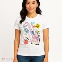 Cute Teacher Stuff School Life Women's T-Shirt thumb 4