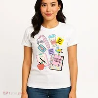 Cute Teacher Stuff School Life Women's T-Shirt thumb 4