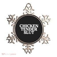 Chicken Tender Slut Funny Chicken Lover Gift Ornament thumb 0