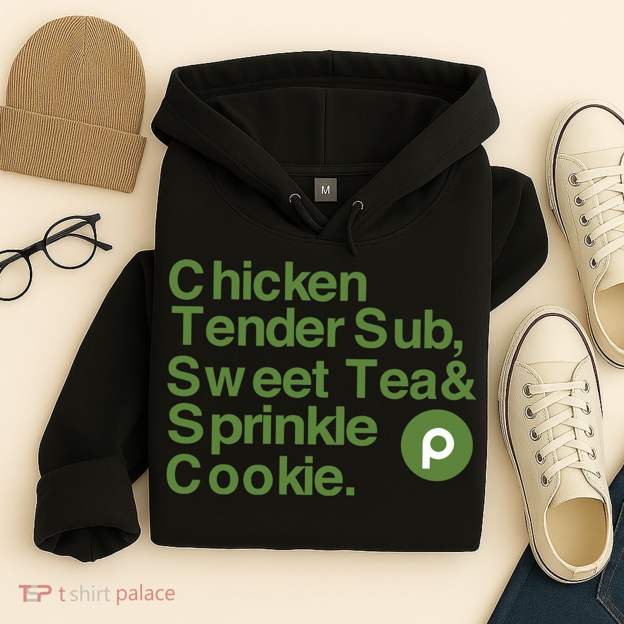 Chicken Tender Sub Sweet Tea Sprinkle Cookie Hoodie