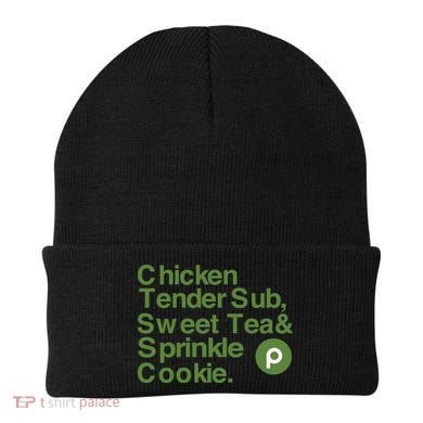 Chicken Tender Sub Sweet Tea Sprinkle Cookie Beanie