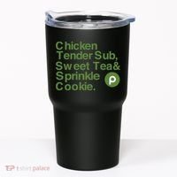 Chicken Tender Sub Sweet Tea Sprinkle Cookie Tumbler thumb 0