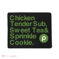 Chicken Tender Sub Sweet Tea Sprinkle Cookie Mousepad thumb 0
