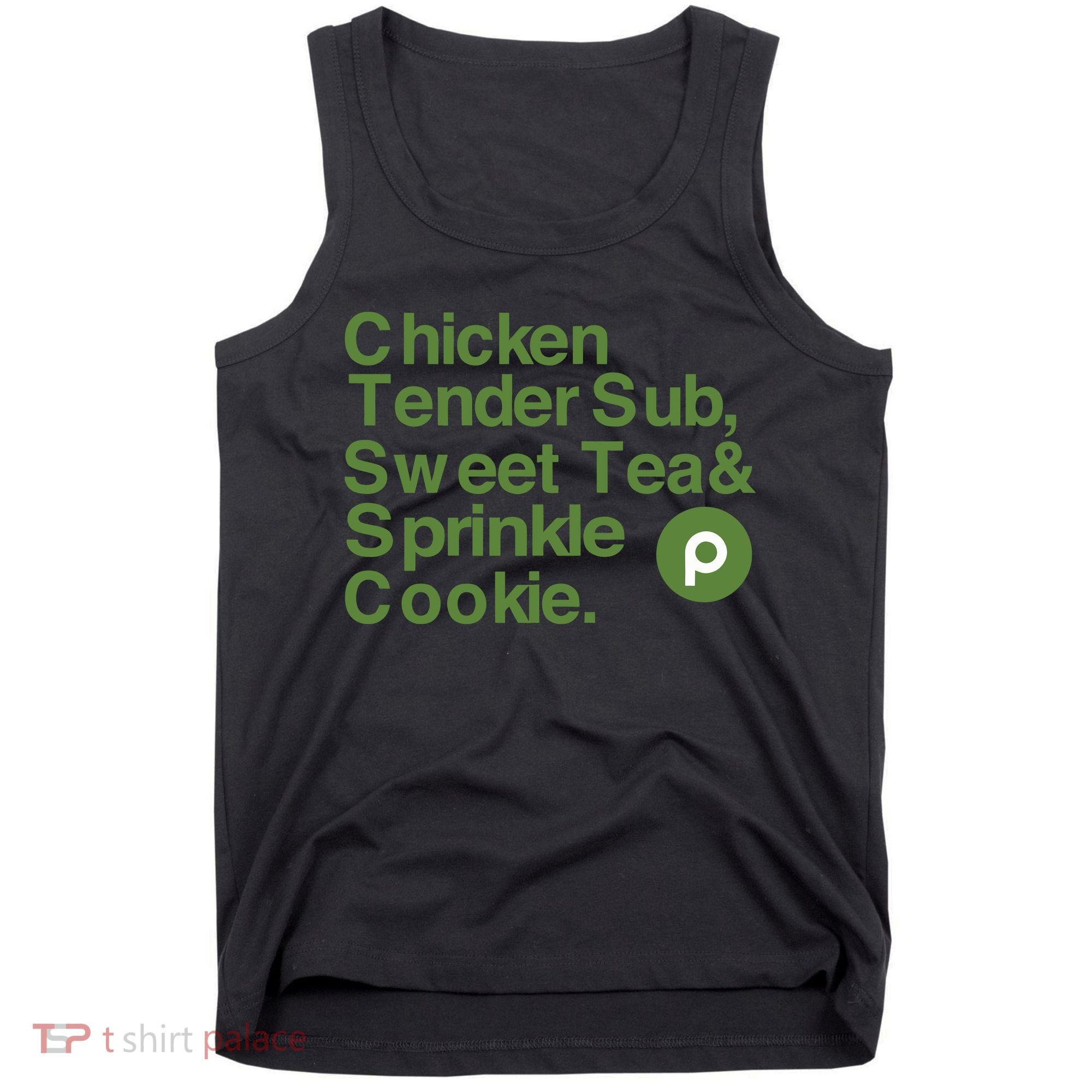 Chicken Tender Sub Sweet Tea Sprinkle Cookie Tank Top