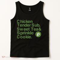 Chicken Tender Sub Sweet Tea Sprinkle Cookie Tank Top thumb 2