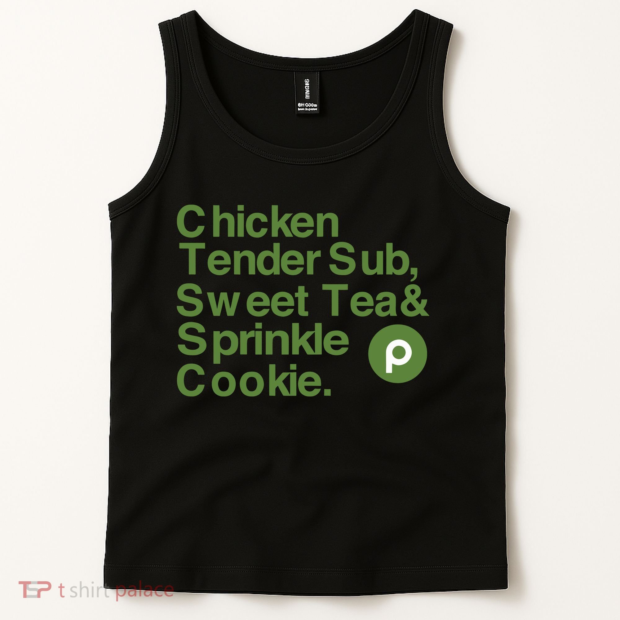 Chicken Tender Sub Sweet Tea Sprinkle Cookie Tank Top