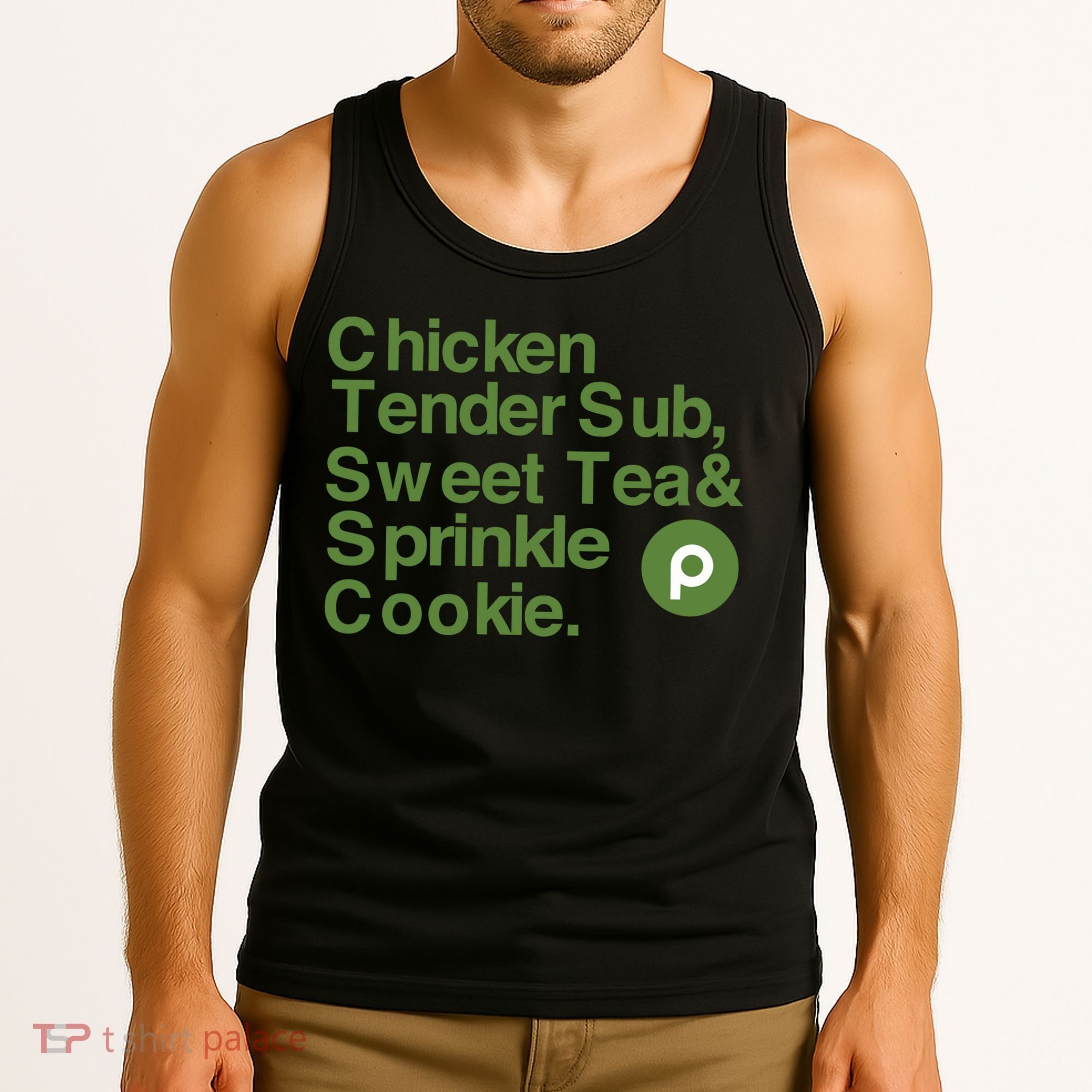Chicken Tender Sub Sweet Tea Sprinkle Cookie Tank Top