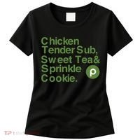 Chicken Tender Sub Sweet Tea Sprinkle Cookie Women's T-Shirt thumb 0