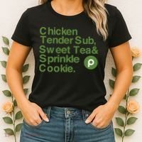 Chicken Tender Sub Sweet Tea Sprinkle Cookie Women's T-Shirt thumb 2