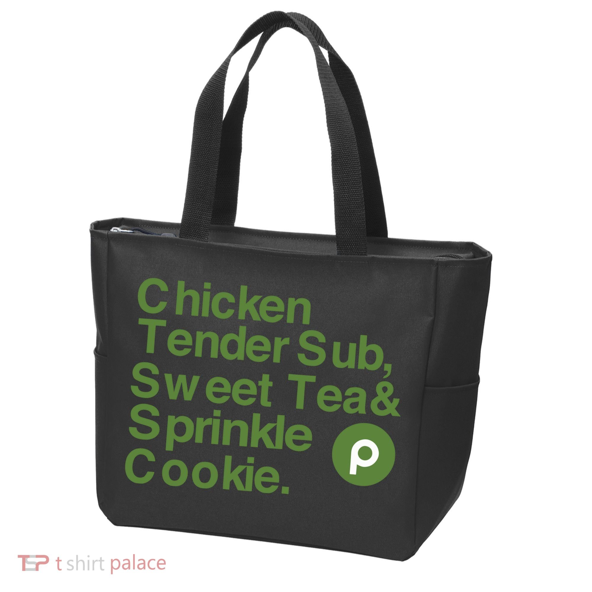 Chicken Tender Sub Sweet Tea Sprinkle Cookie Tote Bag