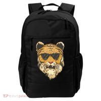 Cool Tiger Sunglasses Retro Backpack thumb 0