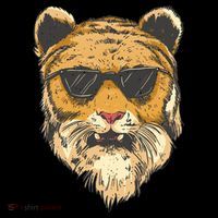 Cool Tiger Sunglasses Retro Coffee Mug thumb 5