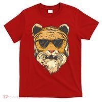 Cool Tiger Sunglasses Retro T-Shirt thumb 0