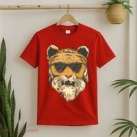 Cool Tiger Sunglasses Retro T-Shirt thumb 2