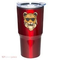 Cool Tiger Sunglasses Retro Tumbler thumb 0