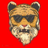 Cool Tiger Sunglasses Retro Toddler Hoodie thumb 2