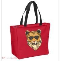 Cool Tiger Sunglasses Retro Tote Bag thumb 2