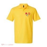 Cute Teacher School Tools Heart Polo thumb 0