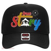 Christmas True Story Christian Nativity Scene Hat thumb 0